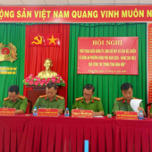 Công an phường Hưng Phú tổ chức hội nghị đối thoại giữa Đảng ủy, Chỉ huy Công an phường với cán bộ, chiến sĩ năm 2026