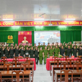 Ấm áp buổi gặp mặt, “tiếp sức mùa thi” cho 114 chiến sĩ nghĩa vụ Cảnh sát cơ động
