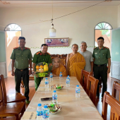 CÔNG AN PHƯỜNG ĐẠI THÀNH THĂM HỎI, CHÚC MỪNG ĐẠI LỄ PHẬT ĐẢN PHẬT LỊCH 2570 – DƯƠNG LỊCH 2026
