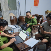 Công an xã Vĩnh Viễn tăng cường kiểm tra, phòng ngừa vi phạm về ma túy tại các cơ sở lưu trú