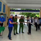 Tuổi trẻ Công an cơ sở đồng hành, tiếp sức thí sinh trong Kỳ thi tốt nghiệp THPT năm 2026