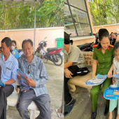 Công an phường Vị Tân: Hiệu quả từ mô hình lồng ghép tuyên truyền phòng, chống ma túy tại điểm tiếp dân