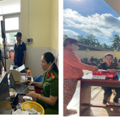 Công an xã Đại Hải đẩy mạnh thực hiện Chiến dịch “60 ngày, đêm phát triển công dân số”