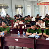 Công an xã Phương Bình tổ chức Hội nghị “đẩy nhanh tiến độ thực hiện  Kế hoạch số 216/KH-UBND của Ủy ban nhân dân thành phố Cần Thơ”