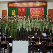 Tiếp nhận và phân công học viên  Trường Đại học An ninh nhân dân thực tập tốt nghiệp