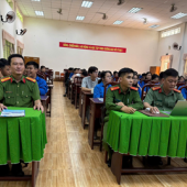 Công an phường Ngã Bảy tuyên truyền pháp luật, trang bị kỹ năng phòng ngừa cho hơn 200 đoàn viên, thanh niên