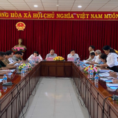 Phòng An ninh chính trị nội bộ Công an thành phố tham gia đoàn khảo sát, thẩm định, đánh giá tiêu chí đề nghị xã Phong Điền là xã An toàn khu