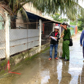 Công an xã An Ninh chủ động phối hợp khảo sát,  rà soát “điểm đen”, điểm tiềm ẩn tai nạn giao thông