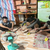 Công an xã Phương Bình phát hiện, làm rõ 03 đối tượng  tổ chức sử dụng trái phép chất ma túy