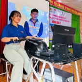 Công an xã Trường Thành nâng cao “sức đề kháng” trên không gian mạng, phòng chống ma túy và trang bị kỹ năng tham gia giao thông an toàn cho tuổi trẻ địa phương