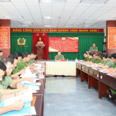 Đại tá Nguyễn Văn Thắng chỉ đạo nhiều nhiệm vụ trọng tâm sau sơ kết 6 tháng đầu năm