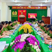 Đảng ủy Phòng Cảnh sát quản lý hành chính về trật tự xã hội tổ chức sinh hoạt Chi bộ điểm tháng 7 năm 2026