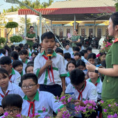 Công an xã An Thạnh phát huy vai trò nòng cốt trong tham mưu xây dựng địa bàn không ma túy