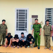 Tăng cường tuần tra, Công an phường Mỹ Xuyên phát hiện nhóm đối tượng sử dụng trái phép chất ma túy