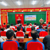 Công an phường An Bình phối hợp tuyên truyền, tuần tra xử lý vi phạm về trật tự an toàn giao thông