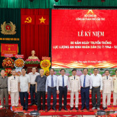 Công an thành phố Cần Thơ kỷ niệm trọng thể 80 năm  Ngày truyền thống lực lượng ANND