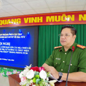 Phòng Cảnh sát điều tra tội phạm về ma túy đối thoại với cán bộ, chiến sĩ, tăng cường giáo dục chính trị, tư tưởng gắn với phong trào thi đua “Ba nhất”
