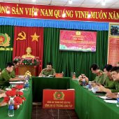 Đảng bộ Công an xã Trường Long Tây sơ kết công tác Đảng 6 tháng đầu năm 2026, quyết tâm hoàn thành thắng lợi nhiệm vụ năm 2026
