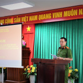 Công an thành phố tổ chức tập huấn công tác thẩm duyệt thiết kế, kiểm tra hệ thống phương tiện PCCC và triển khai tiêu chuẩn, quy chuẩn PCCC cho CBCS năm 2026