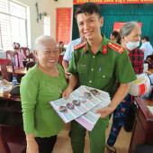Công an xã Nhu Gia quyết tâm giữ vững địa bàn không ma túy