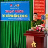Công an phường Hưng Phú tổ chức tuyên truyền phòng chống ma túy năm 2026