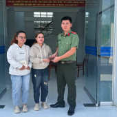 Công an xã Trường Thành ghi dấu ấn từ hành động thiết thực trao trả tài sản đánh rơi cho người dân