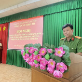 Công an xã Ngọc Tố quyết tâm giữ vững an ninh, trật tự địa bàn