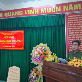 Công an xã Thới Lai tổ chức Hội nghị đối thoại với cán bộ, chiến sĩ