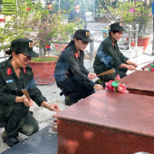 Tuổi trẻ Công an thành phố thắp nến tri ân, lan tỏa đạo lý “Uống nước nhớ nguồn”