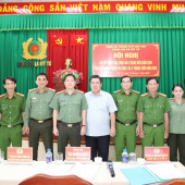 Mỹ Tú tổ chức sơ kết công tác Công an 6 tháng đầu năm và triển khai phương hướng nhiệm vụ 6 tháng cuối năm 2026