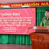 Công an xã Trần Đề: Nỗ lực giữ vững an ninh, trật tự từ cơ sở