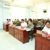 Công an xã Đông Hiệp thực hiện đạt và vượt 32/40 chỉ tiêu công tác năm