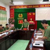 Phòng Hồ sơ nghiệp vụ Công an thành phố Cần Thơ tổ chức hội nghị sơ kết công tác 06 tháng đầu năm 2026