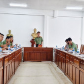Thanh tra Công an thành phố công bố Quyết định thanh tra  chuyên đề diện rộng về công tác phòng, chống buôn lậu, gian lận  thương mại, hàng giả