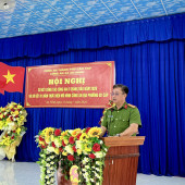 Công an xã An Ninh sơ kết công tác 6 tháng đầu năm 2026 và 1 năm thực hiện mô hình Công an địa phương 2 cấp
