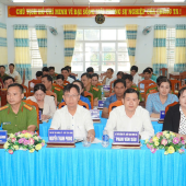 Công an xã Tân Long sơ kết công tác 6 tháng đầu năm 2026 và tổng kết chiến dịch “60 ngày đêm”