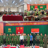 Công an phường Thới Long sơ kết công tác 6 tháng đầu năm, quyết tâm hoàn thành thắng lợi nhiệm vụ năm 2026
