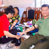 TUỔI TRẺ CÔNG AN PHƯỜNG MỸ QUỚI: “MỖI GIỌT MÁU CHO ĐI, MỘT CUỘC ĐỜI Ở LẠI”