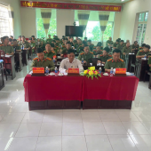 Công an xã Châu Thành tổ chức Hội nghị sơ kết công tác Công an 06 tháng đầu năm 2026 và triển khai nhiệm vụ trọng tâm 06 tháng cuối năm 2026