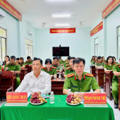 Công an phường Long Tuyền sơ kết công tác Công an 6 tháng đầu năm 2026 và triển khai nhiệm vụ công tác trọng tâm 6 tháng cuối năm 2026