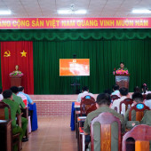 Công an xã Hòa Tú sơ kết 6 tháng đầu năm: Kéo giảm tội phạm, giữ vững bình yên địa bàn