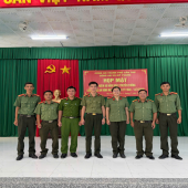 Công an xã Mỹ Hương tổ chức nhiều hoạt động thiết thực kỷ niệm 80 năm Ngày truyền thống lực lượng An ninh nhân dân