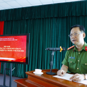 Văn phòng Cơ quan Cảnh sát điều tra Công an thành phố Cần Thơ sơ kết công tác 06 tháng đầu năm 2026