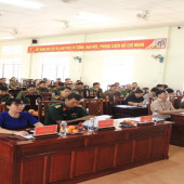 Công an xã Nhu Gia và Công an xã Lâm Tân sơ kết công tác 06 tháng đầu năm 2026