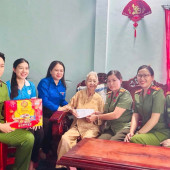 Tuổi trẻ Công an xã An Ninh lan tỏa nghĩa tình “Uống nước nhớ nguồn”, tri ân Mẹ Việt Nam anh hùng