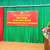 Công an phường An Bình tổ chức Hội nghị Sơ kết công tác Công an 6 tháng đầu năm và triển khai chương trình công tác trọng tâm 6 tháng cuối năm 2026