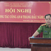 Công an phường Ninh Kiều quyết tâm hoàn thành các chỉ tiêu công tác năm 2026