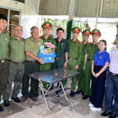 “Nghĩa tình tháng Bảy: Dấu ấn đẹp của tuổi trẻ Công an thành phố”