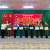 Công an các xã thành phố Cần Thơ sơ kết công tác 6 tháng đầu năm 2026, quyết tâm hoàn thành xuất sắc nhiệm vụ năm