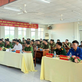 Công an phường Ngã Năm quyết tâm hoàn thành thắng lợi nhiệm vụ năm 2026